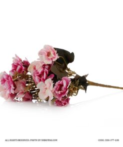 دسته گل ساقدوش صورتی مدل 383-3