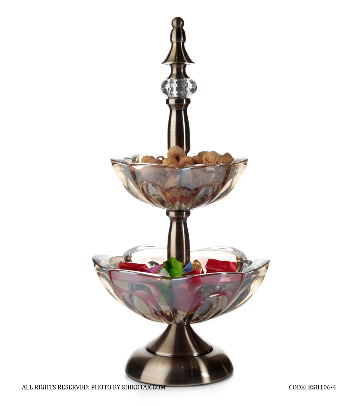 شکلات خوری سلطنتی طرح گل