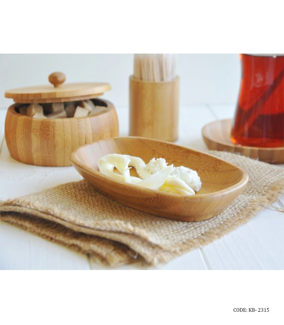 کاسه چوبی بامبو ترک برند بامبوم مدل Caliente