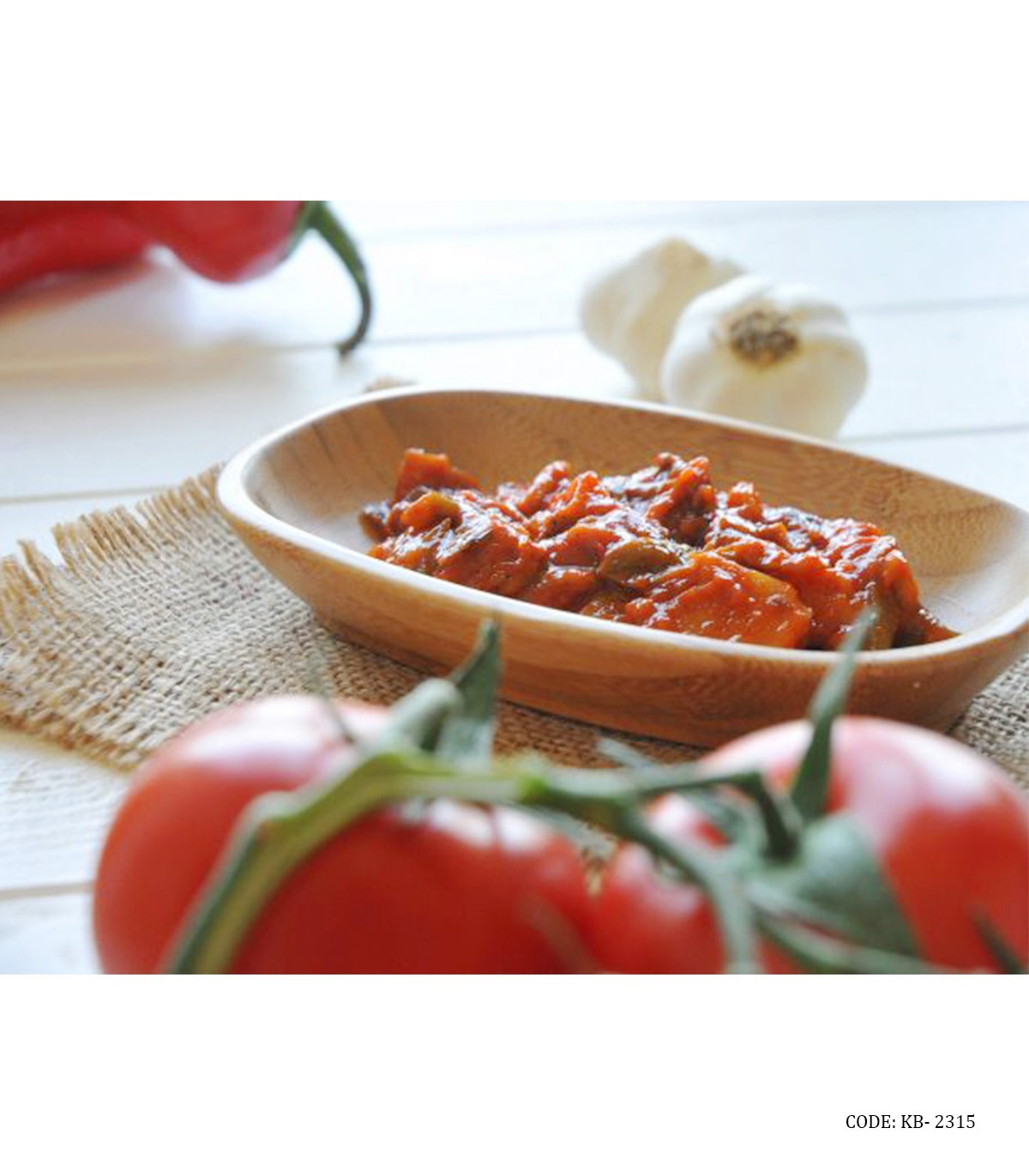 کاسه چوبی بامبو ترک برند بامبوم مدل Caliente