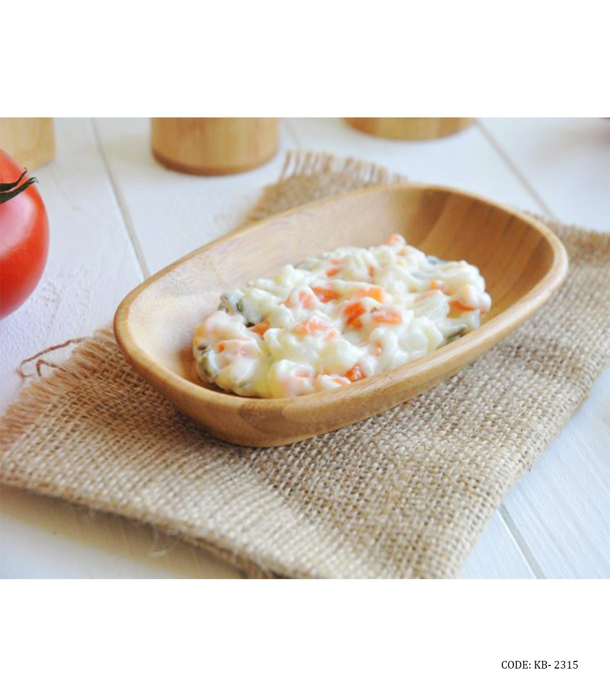 کاسه چوبی بامبو ترک برند بامبوم مدل Caliente