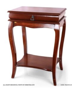 میز زیر تلفنی  کلاسیک چوبی مدل 118