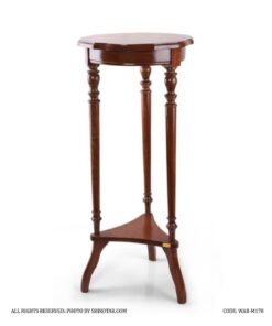 میز آباژور مدرن چوبی هشت ضلعی مدل 178