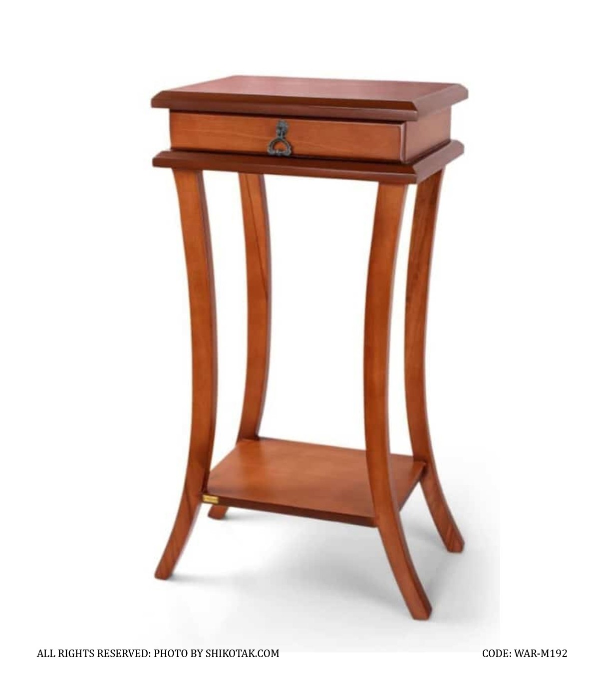 میز آبازور و دکوری جدید تک کشو مدل 192