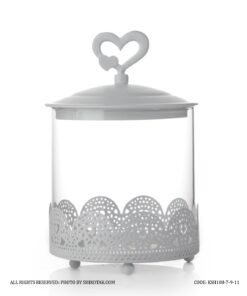 کندی باکس سفید مدل در قلبی