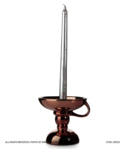 جاشمعی سرامیکی پایه کوتاه مسی