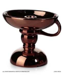 جاشمعی سرامیکی پایه کوتاه مسی