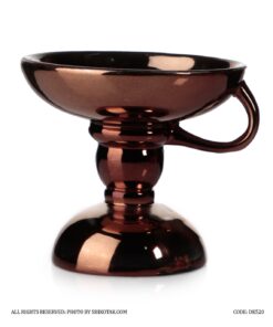 جاشمعی سرامیکی پایه کوتاه مسی