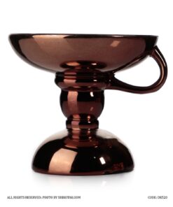 جاشمعی سرامیکی پایه کوتاه مسی