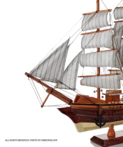 کشتی دکوری بادبانی چوبی سری 161-2