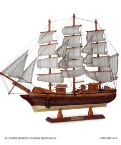 کشتی دکوری بادبانی چوبی سری 161-2