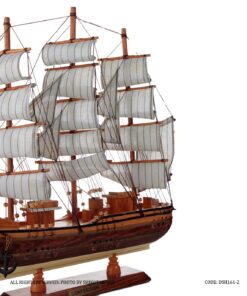 کشتی دکوری بادبانی چوبی سری 161-2