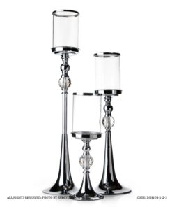 جاشمعی سیلور پایه بلند مدل پایه شیپوری