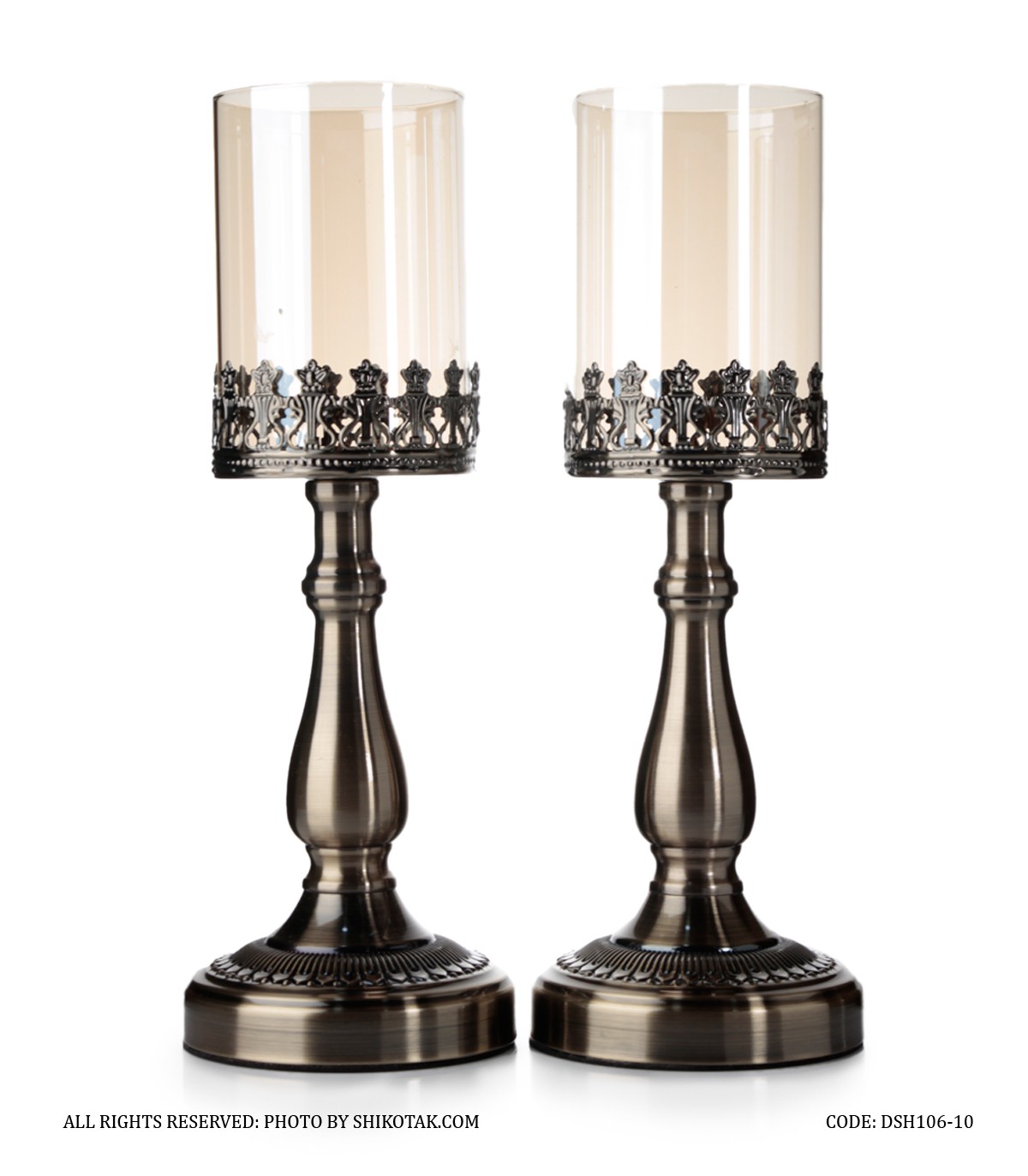 جاشمعی پایه برنزی طرح هخامنشی