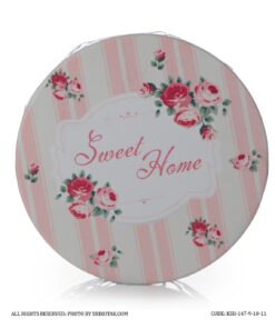 کندی باکس سفید لبه توری مدل Sweet Home