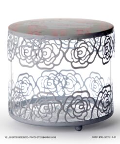 کندی باکس سفید لبه توری مدل Sweet Home