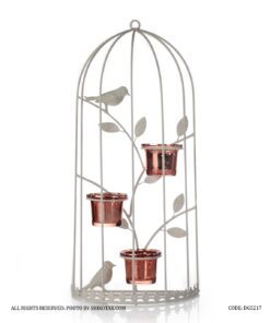 قفس تزئینی وارمر دار سه تایی