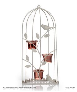 قفس تزئینی وارمر دار سه تایی