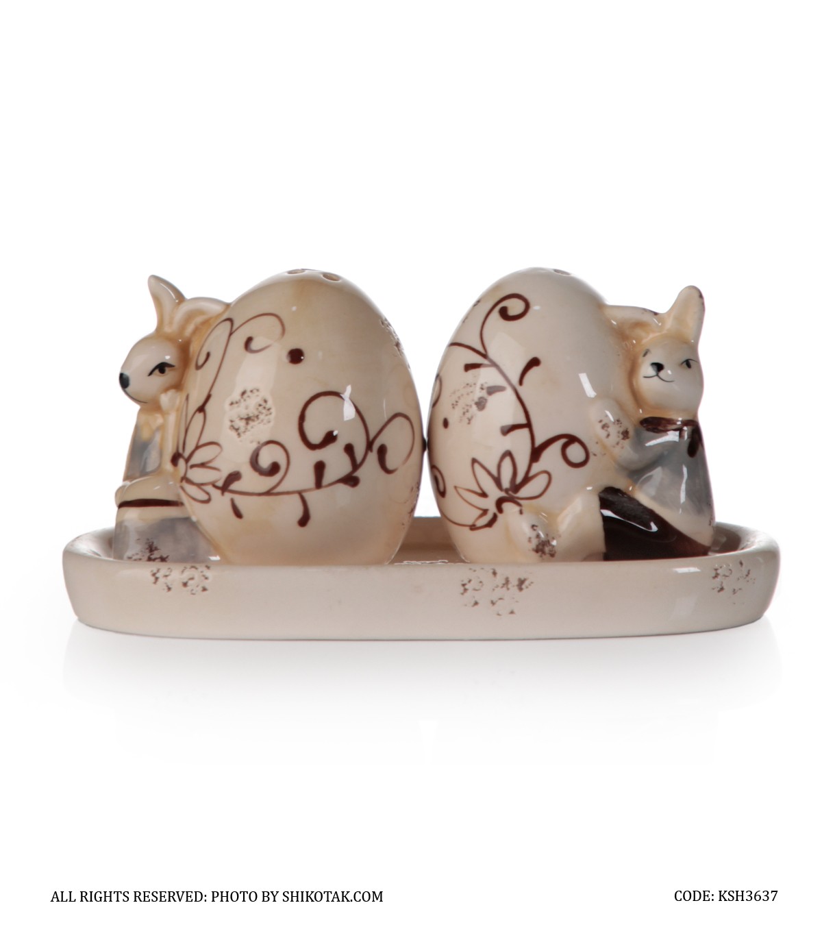 ست نمک پاش و فلفل باش طرح خرگوش