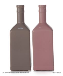 گلدان گل طرح بطری سرامیکی