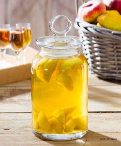 بانکه شیشه ای ادویه و حبوبات مدل کیچن