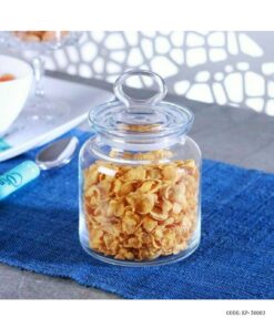 بانکه شیشه ای ادویه و حبوبات مدل کیچن