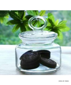 بانکه شیشه ای ادویه و حبوبات مدل کیچن