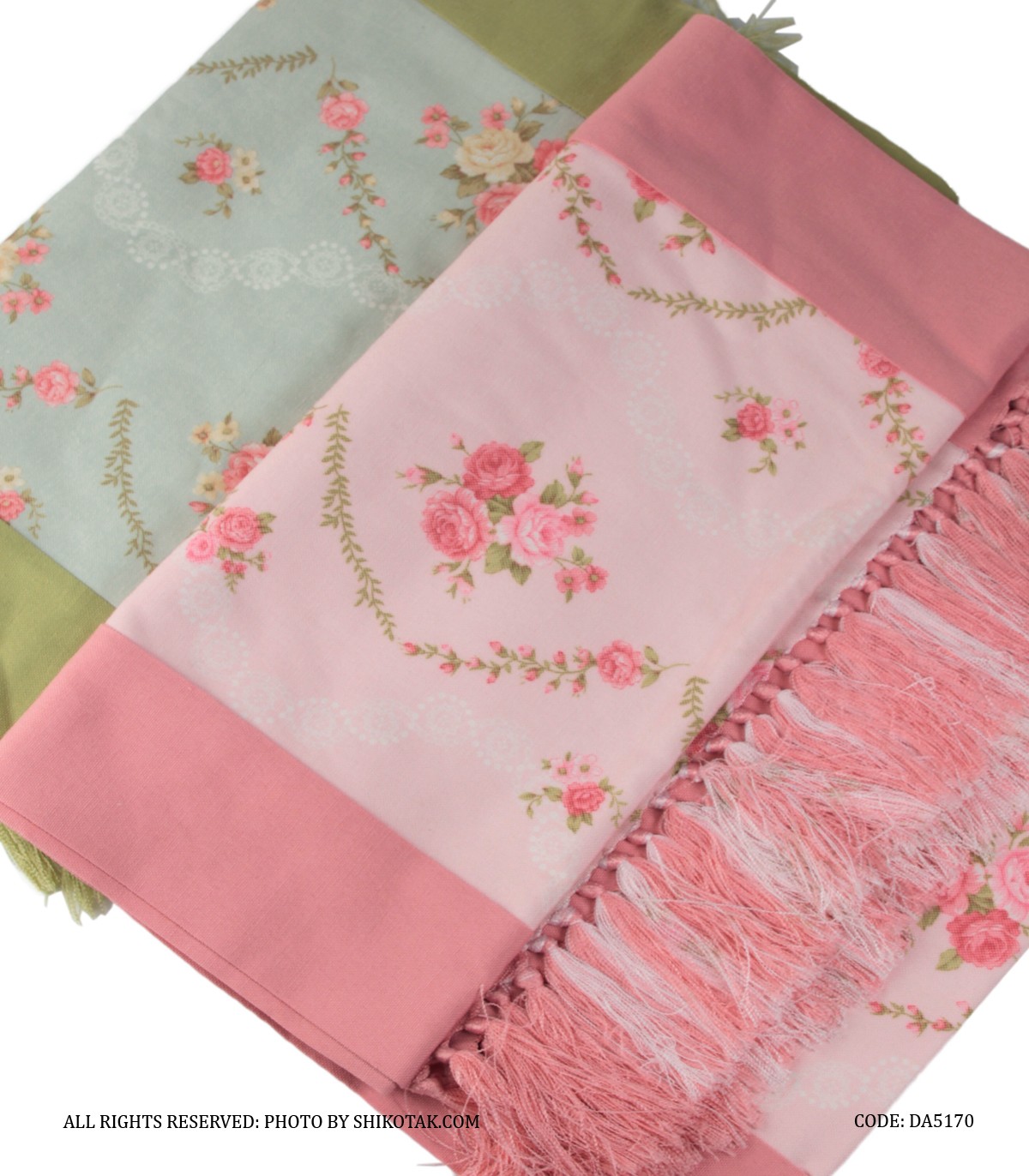 رومیزی رانر طرح گل سرخ