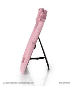 قاب عکس فانتزی افقی طرح کبوتر صورتی