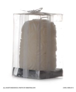 شمع استوانه ای طرح رز