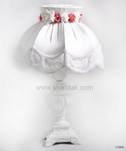 آباژور رومیزی گلدار طرح ورونیکا