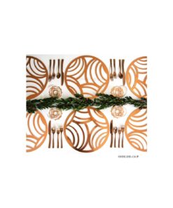 لوازم میز ناهارخوری شش نفره نقره ای مدل 116