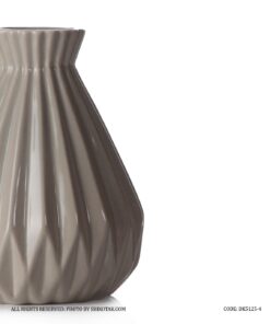 گلدان سرامیکی بژ