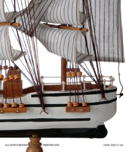 کشتی دکوری بادبان دار مدل confection