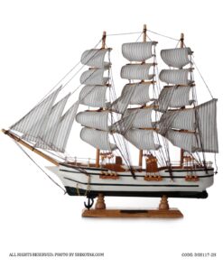 کشتی دکوری بادبان دار مدل confection