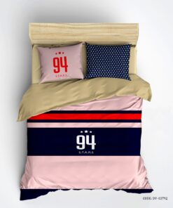 سرویس ملحفه و لحاف دخترانه مدل STARS