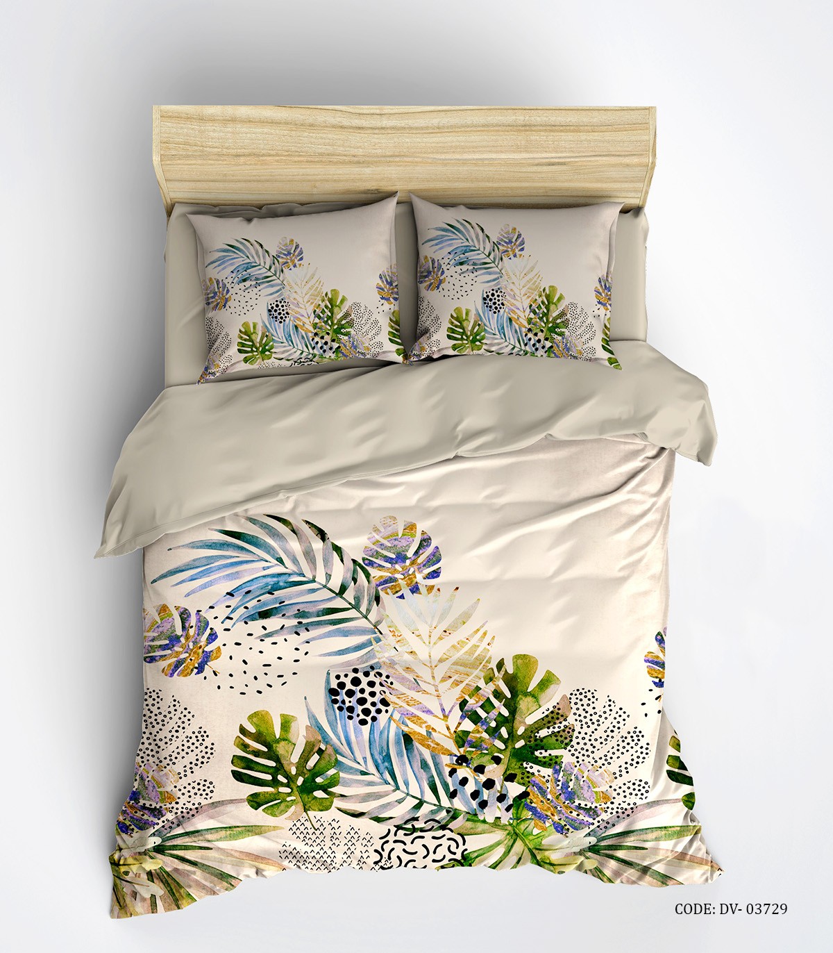 روتختی دو نفره و یک نفره برگ های هاوایی مدل Summer