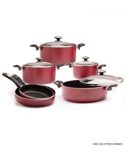 سرویس قابلمه گرانیتی 10 پارچه زرساب مدل گرانیتا