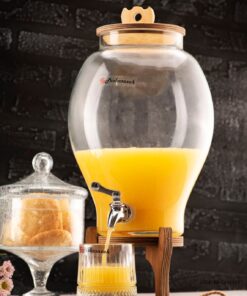 کلمن شیشه ای 6.5 لیتری مدل رومنس