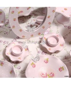 هفت سین طرح پروانه صورتی