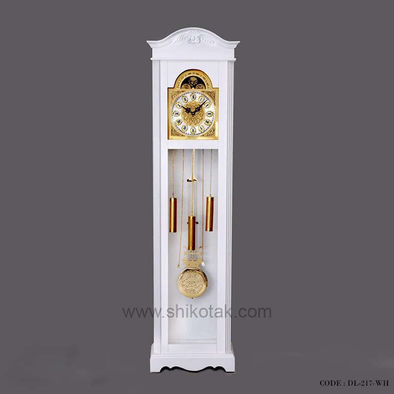 ساعت ایستاده طرح کریستینا سفید