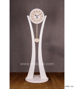 ساعت کنارسالنی سری 123 فلور سفید