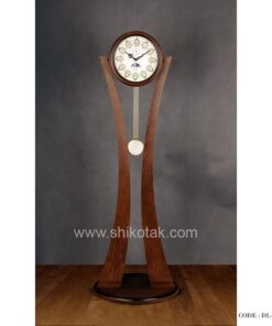 ساعت ایستاده سری 123فلور قهوه ای