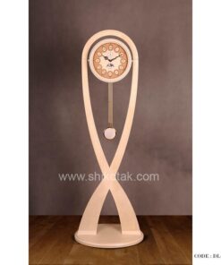 ساعت کنارسالنی سری 124 فلور نسکافه ای