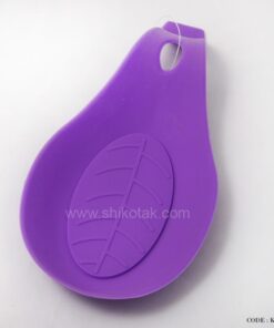 زیر قاشقی کنار گازی سیلیکونی طرح برگ