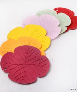 زیر قابلمه ای سیلیکونی طرح گل برکه