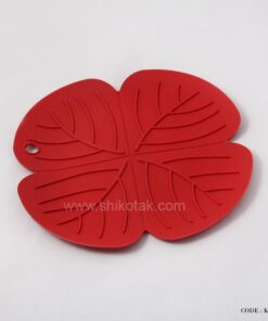 زیر قابلمه ای سیلیکونی طرح گل برکه