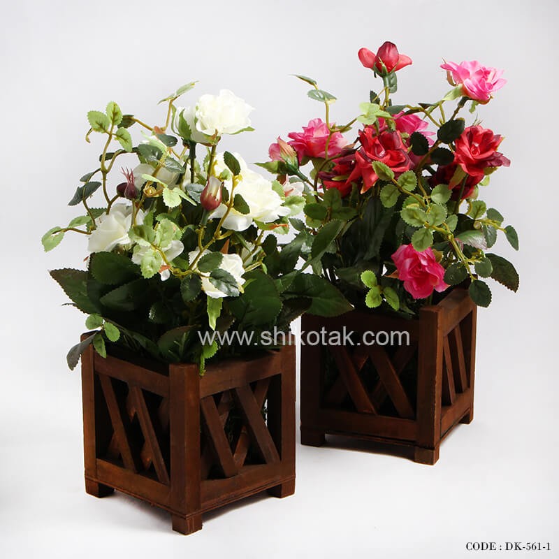 گلدان گل مصنوعی مدل حصار