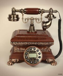 تلفن طرح چوبی سری 132