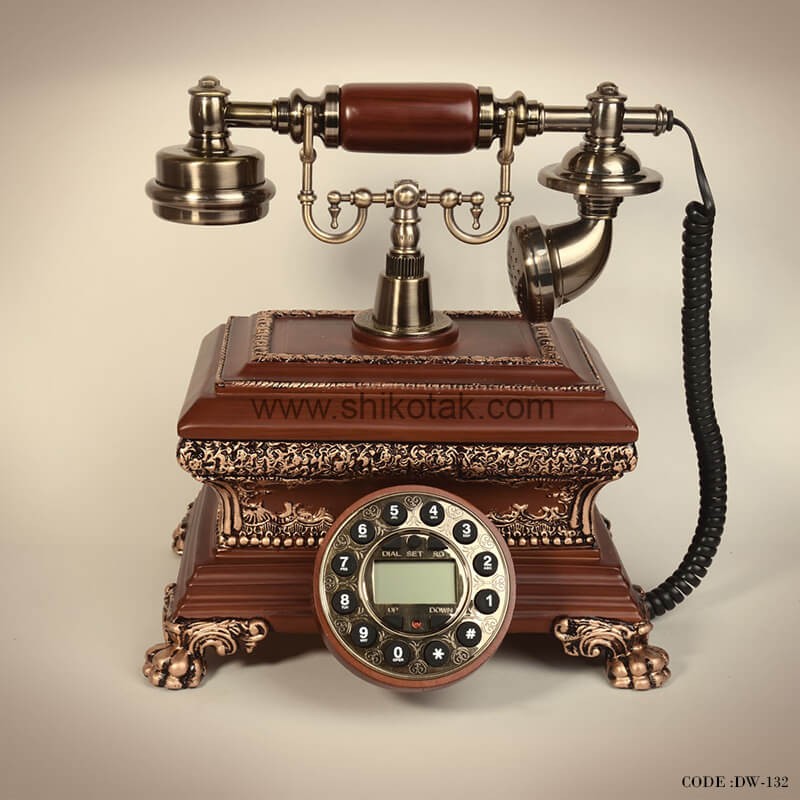 تلفن طرح چوبی سری 132